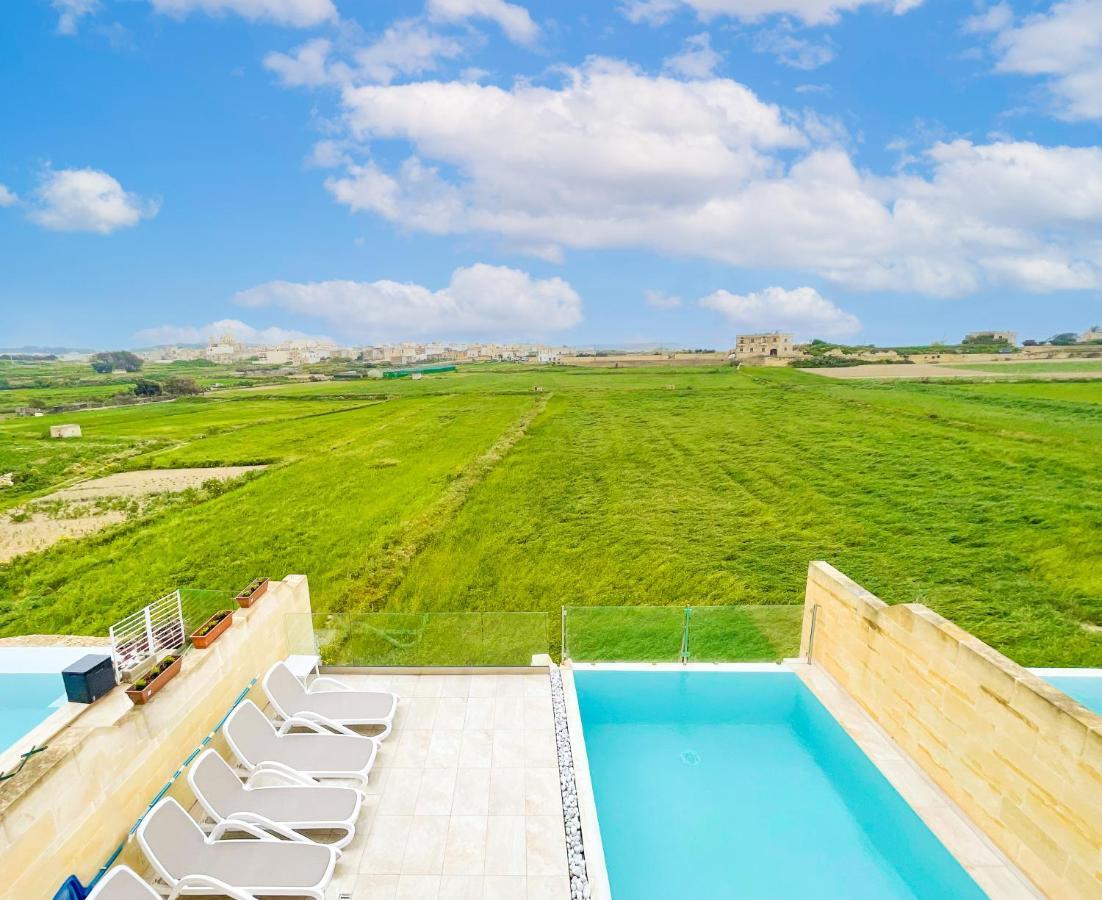 Inni Holiday Home With Infinity Pool Għarb Eksteriør billede